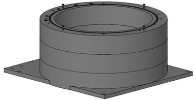 Aluminum brace to improve selectivity versus mask for Si DRIE process 